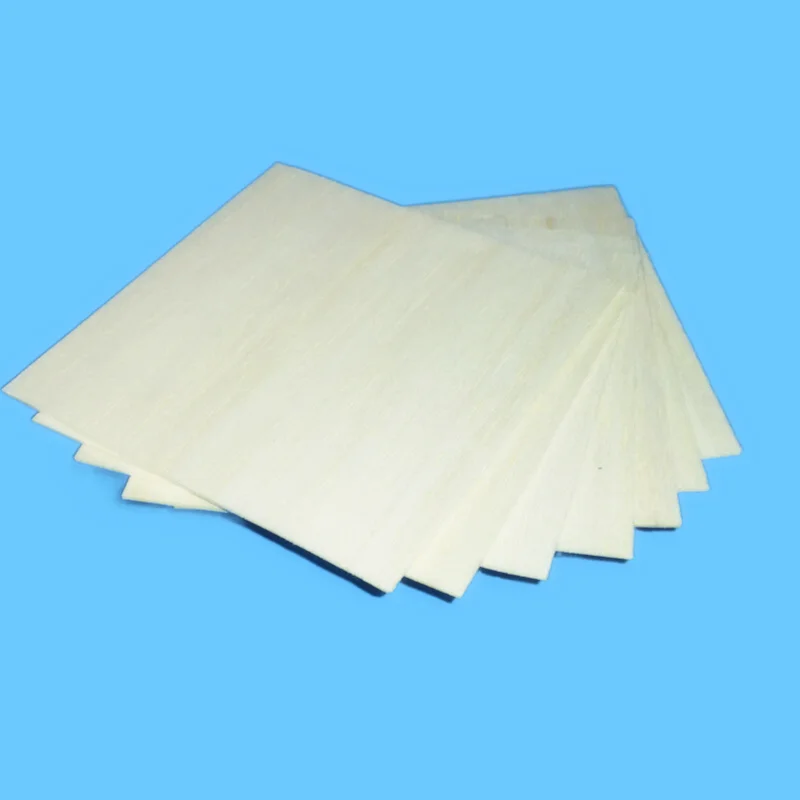 10Pcs Balsa Wood Sheet Ply 100mm Long 100mm Wide 0.75/1/1.5/2/2.5/3/4/5mm Thick For Craft DIY Project Wood DIY Craft Accessories