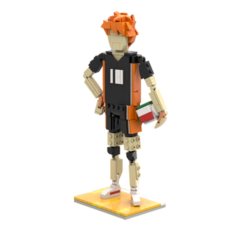 

Moc Volleyball Juvenile Anime Haikyuu Action Figure Big Head Model