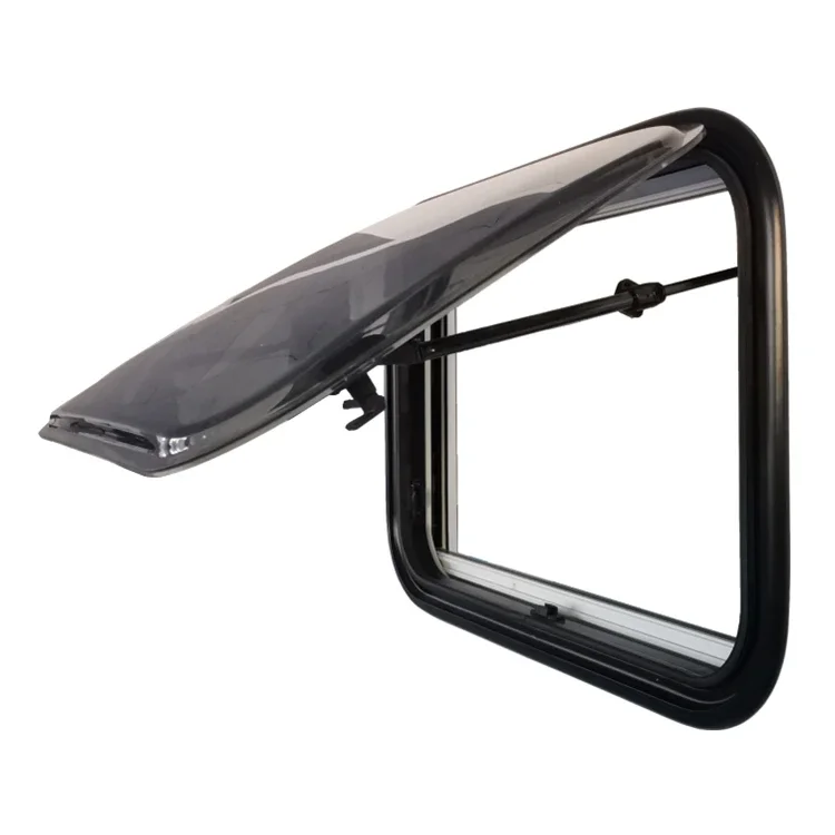 أكريليك مزجج مزدوج للقافلة ، سبائك الألومنيوم ، مقطورة RV ، تشمل ستائر ونوافذ للبعوض ،-من من من الأكريليك