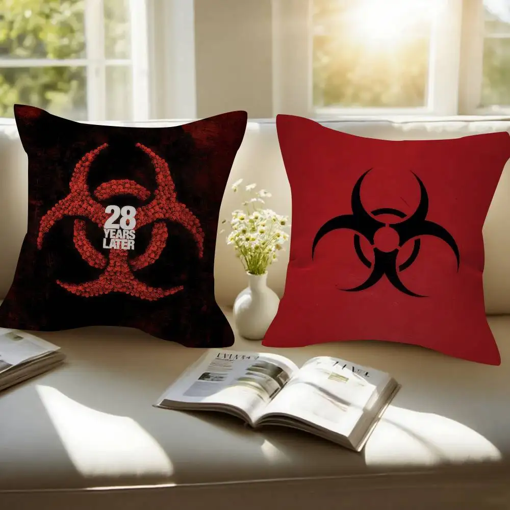 Movie Trror 28 Days Later  Pillow Gift Home Office Decoration Bedroom Sofa Car Cushion Cover case 45x45