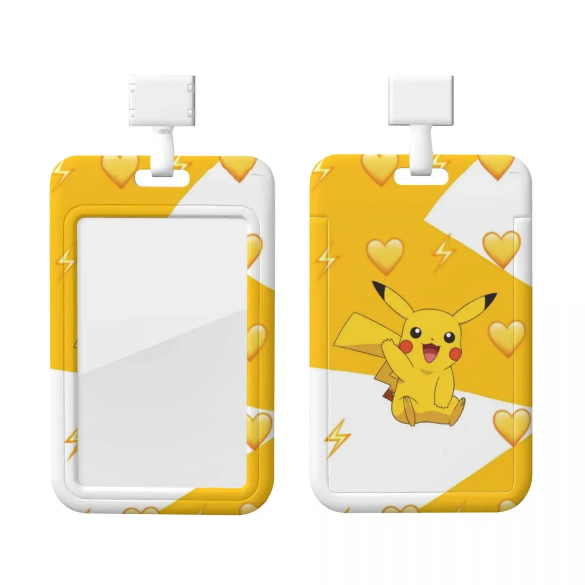 

Custom Bikachus Credit Card Holders Neck Strap Lanyard ID Badge Card Holder Series Video Games Factories Nurse Card Holder