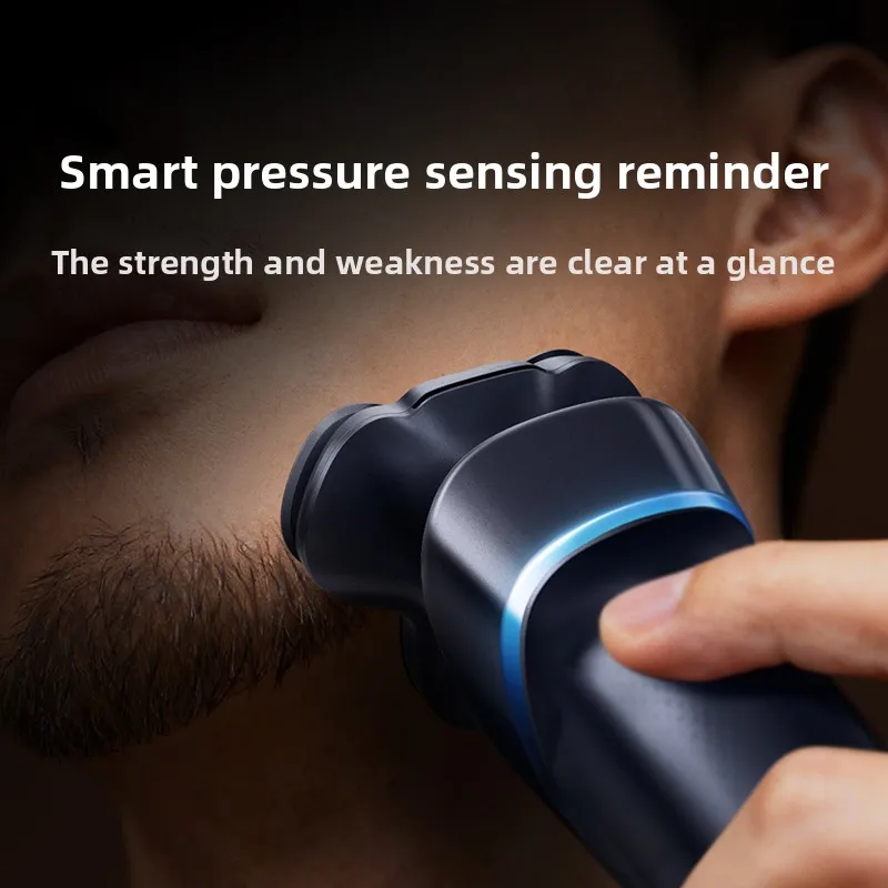 New Mijia Electric Shaver Pro Washable Anti pinch Portable Rechargeable Long Battery Life Perfect Gift for Men Boyfriend view 3
