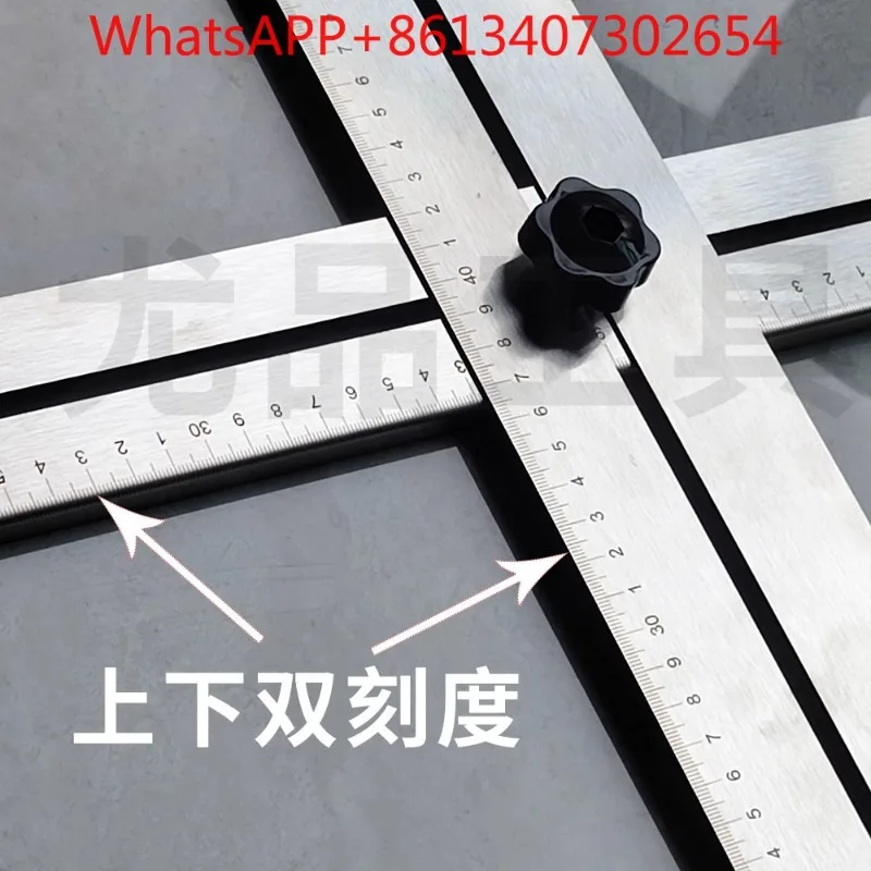 Thickened tile universal opening positioning ruler Adjustable bricklayer punching measurement tool positioning ruler (10pcs)