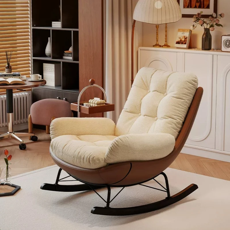Swinging Chair,lazy Sofa Chair,can Sit or Lie Down,home Balcony,living Room,casual Single Sofa,adult Rocking Chairs