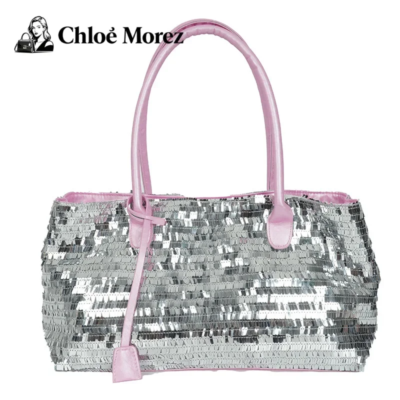 

Fashion Sequin Shoulder Bag, Large Capacity, Casual and Versatile, Hand-held Commuting Bag Handbags for Women