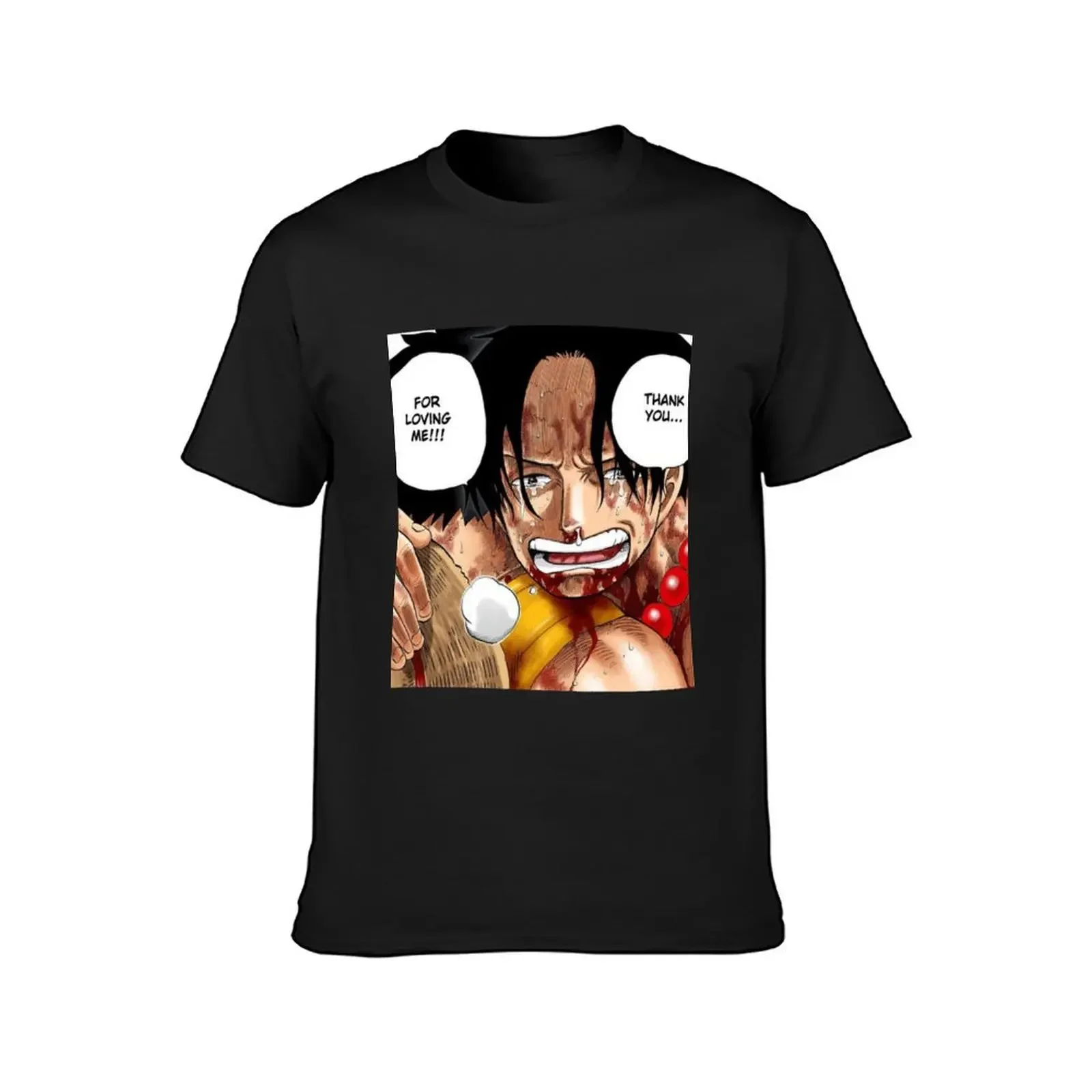 Portgas D ace T-Shirt sweat shirts graphic anime shirts men