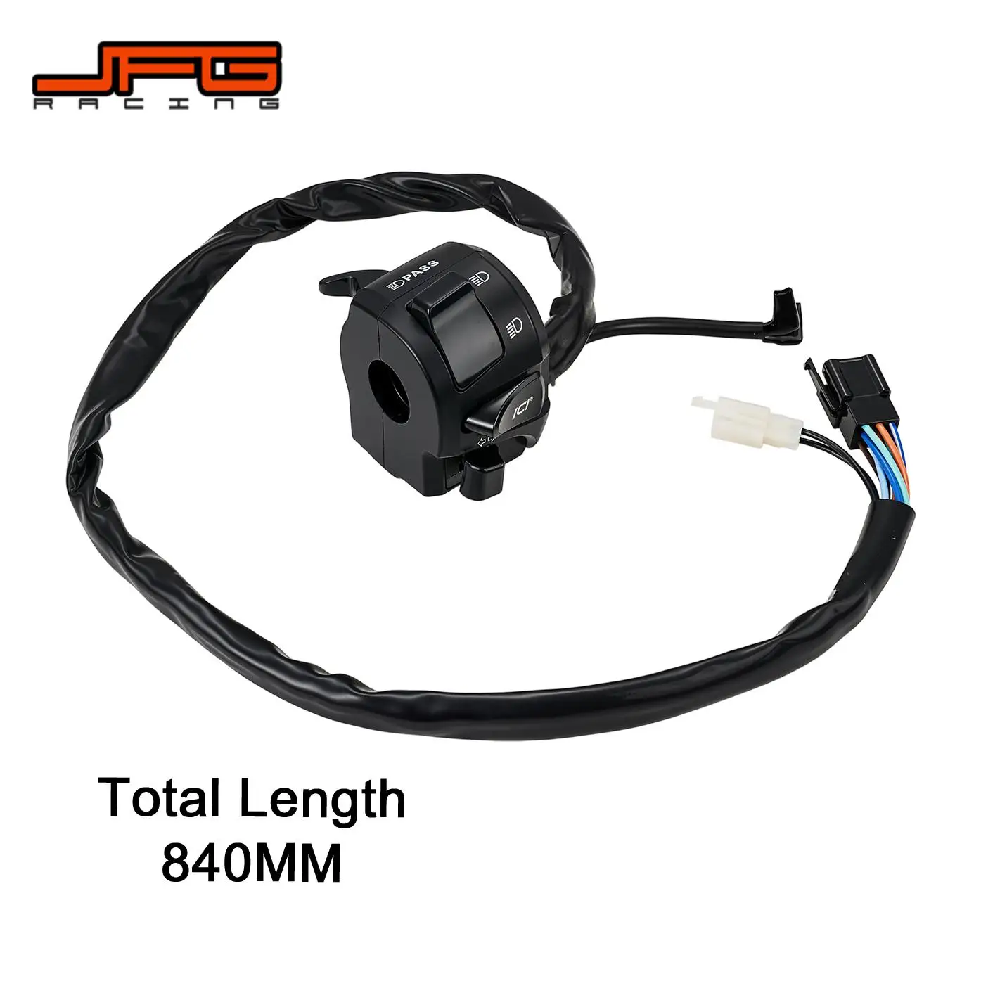Motorcycle Left Handlebar Switch For Honda XRE 300 2016-2018 Headlight Turn Signal Horn Passing Switch 35200-KWT-D21