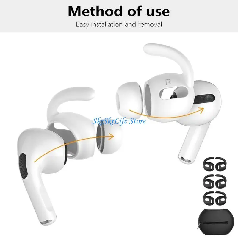 

E65E Ear Tip for 2 Earphone Replacement Earbuds Ear Caps EarPlug Eartip