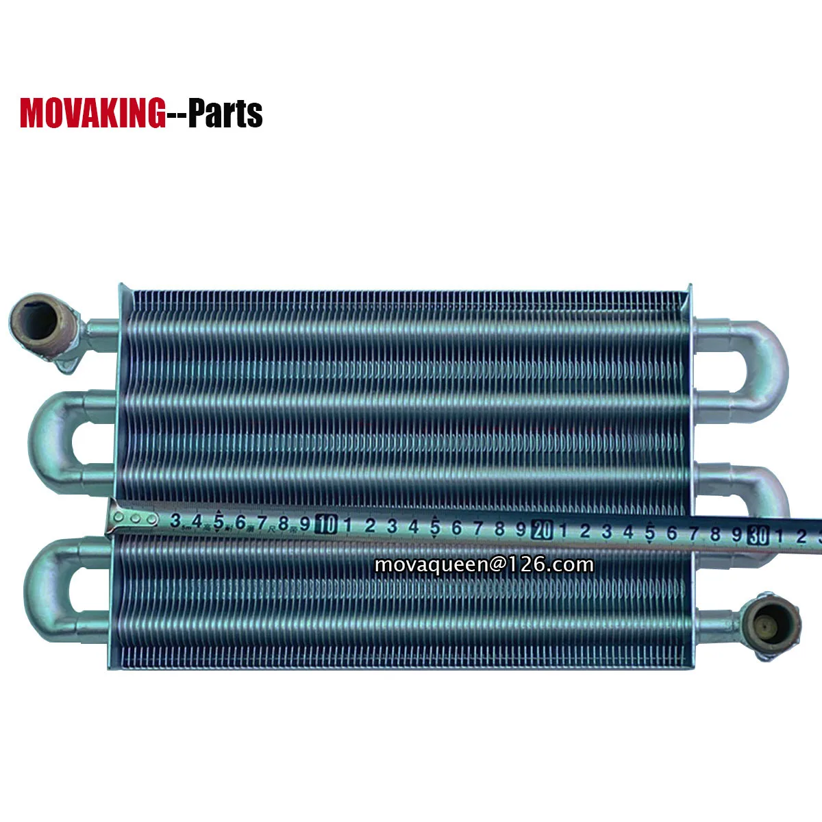 Gas Boilers Parts Threaded Connector Right Mouth Type 270mm Heat Exchanger For Viessmann Gas Boilers Replacement