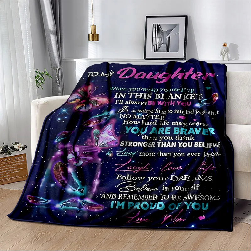 Personalized To My Daughter Dream Catcher Blanket To My Daughter Never Fell That You Are Alone Blanket Gift For Daughter