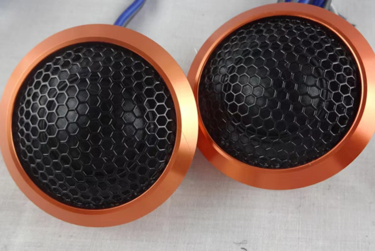 Car Audio Modified 37MM Heat Level Car Wire Film Tweeter and Capacitor Modified A Pair of General Tweeter