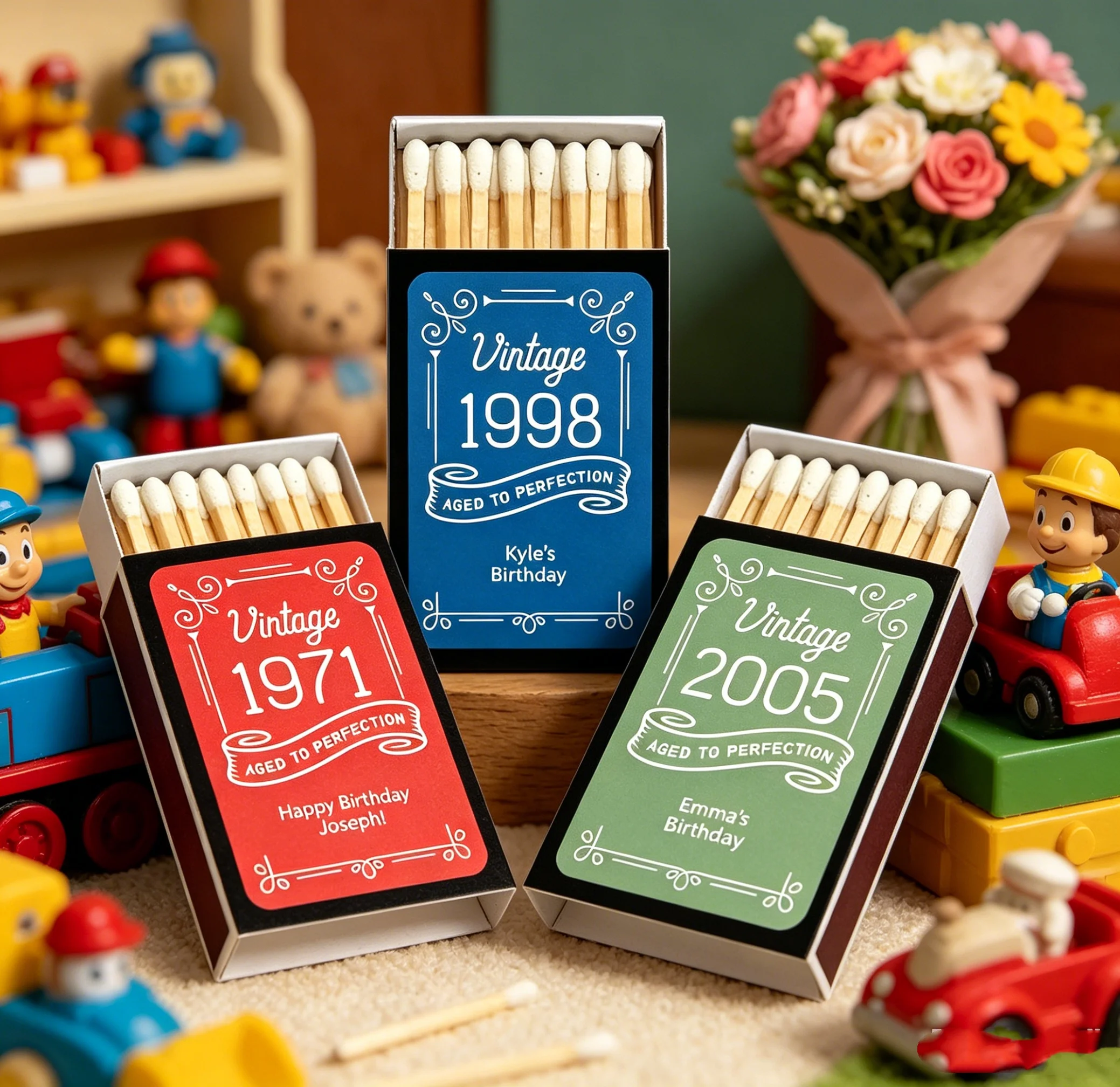 50th-party-favors-birthday-party-favor-matches-40th-bday-party-personalized-matchboxes-milestone-birthday-celebration