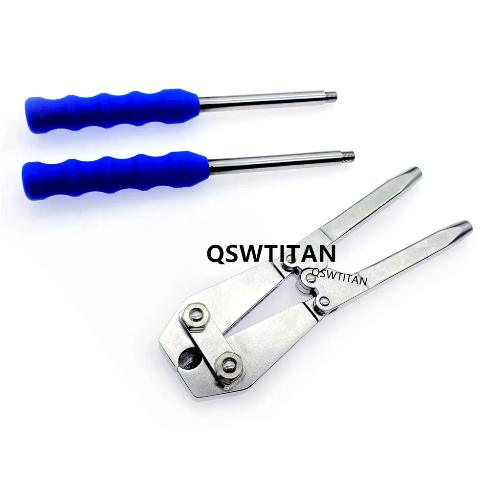 Implant Cutter Finish To 4mm Capacity Detachable Silicone Handle Orthopedic Surgical Instrument