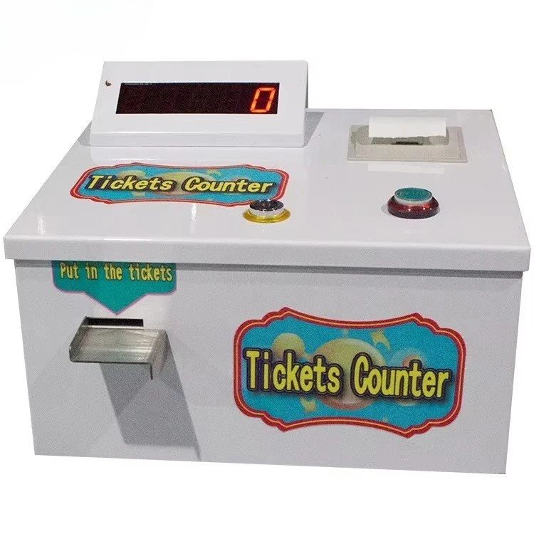 Entertainment Redemption Eater Lottery Printing Lottery Ticket Counting Game Machine