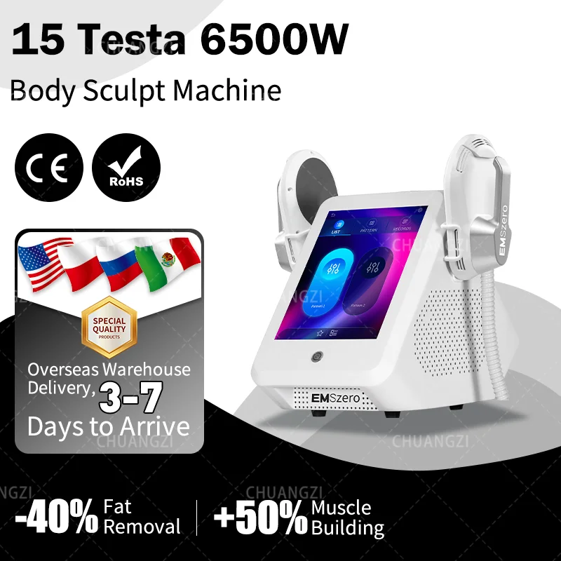 

EMSzero EMS MUSCLE STIMUL Machine Body Sculpt HI-EMT Neo RF 15 Tesla Weight Lose Electromagnetic Pelvic Slimming DLS-EMSLIM 2024