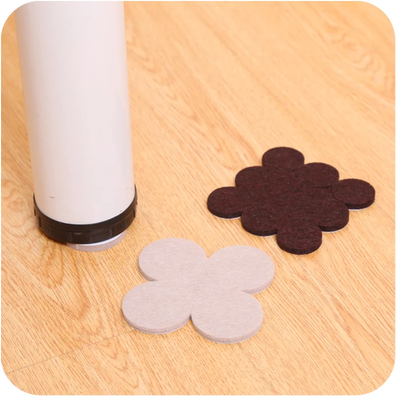 8 - 18pcs Adhesive Desk Chair Feet Pads Furniture Leg Feet Anti Slip Felt Mat Prevent Noise Protection Flooring