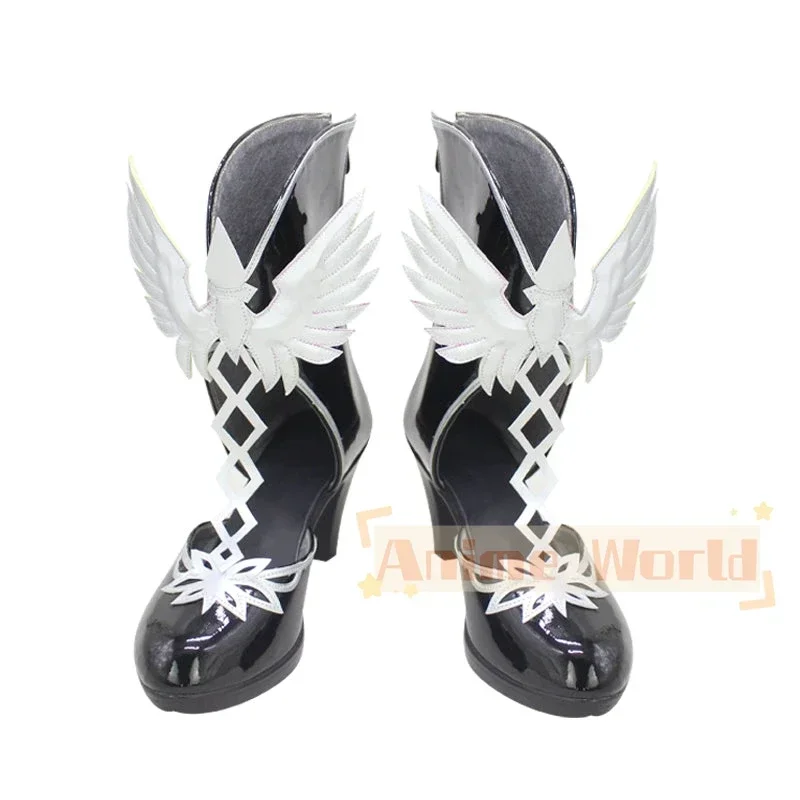 Virtual YouTuber Hololive Secret Society holoX Takane Lui Cosplay Shoes Halloween Carnival Boots Custom Made
