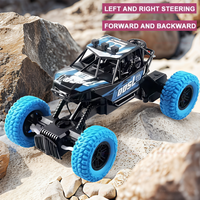 New Off-Road Climbing RC Car With Colorful Lights Cross-Border Children's Remote Control Car Gift For Boys Kids Rechargeable Toy