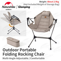 Naturehike Outdoor Portable 2.9Kg Folding Camping Chair Comfortable 160°Adjustable Quilted Pillow 600D Oxford Cloth Deck Chair