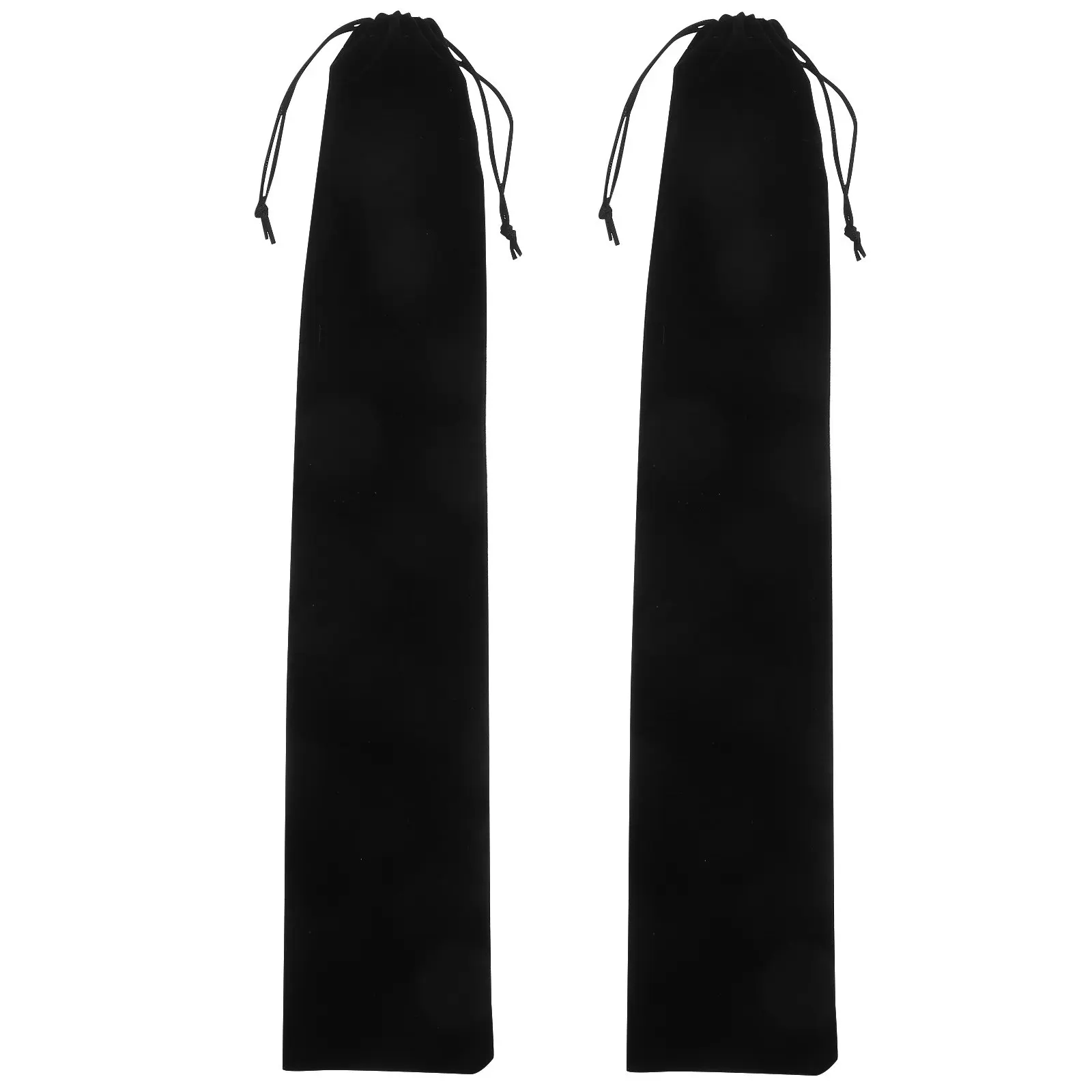 2Pcs Hand Fan Storage Bag Soft Lint Drawstring Organizer Folding Fan Protection Travel Carry Pouch Drawstring Pocket Organizer