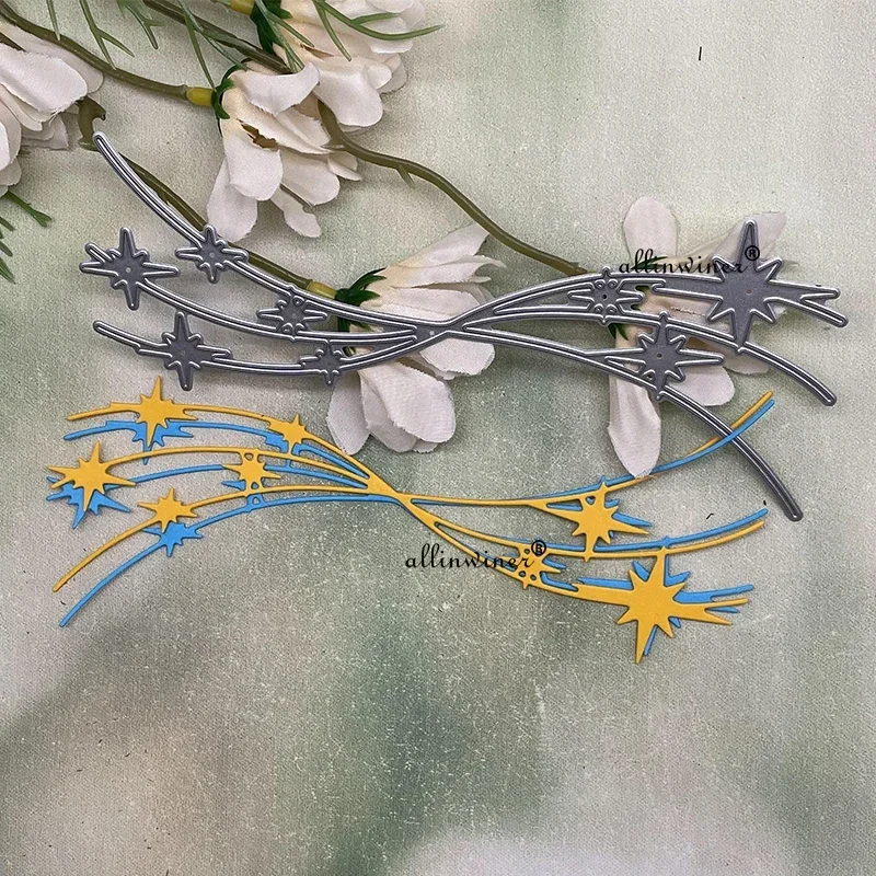 

Новая металлическая вырубная форма New Star для скрапбукинга, тиснения, карточек, альбомов, шаблон для рукоделия