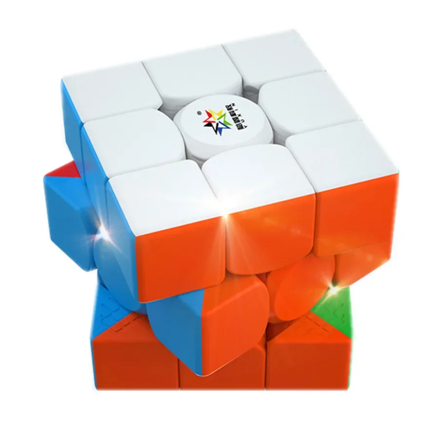 Yuxin Little Magic 2x2 3x3 v2 M Magic Magnetic Cubing Speed Professional Cubo Magico Puzzle Toys For Children Kids Gift