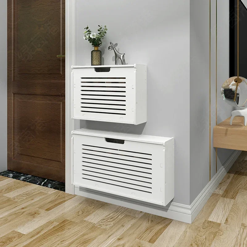 

Minimalist Shoe Cabinet Ultra Thin Storage Space Saving Shoe Rack Entrance Organizer Storage Mueble RecibidorHallway Bench