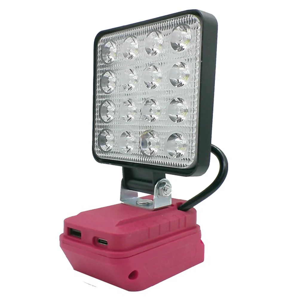 4-дюймовый беспроводной рабочий фонарь для DEVON, фонарик на батарейке, освещение на рабочем месте, детали уличного электроинструмента, аксессуары для портативных ламп