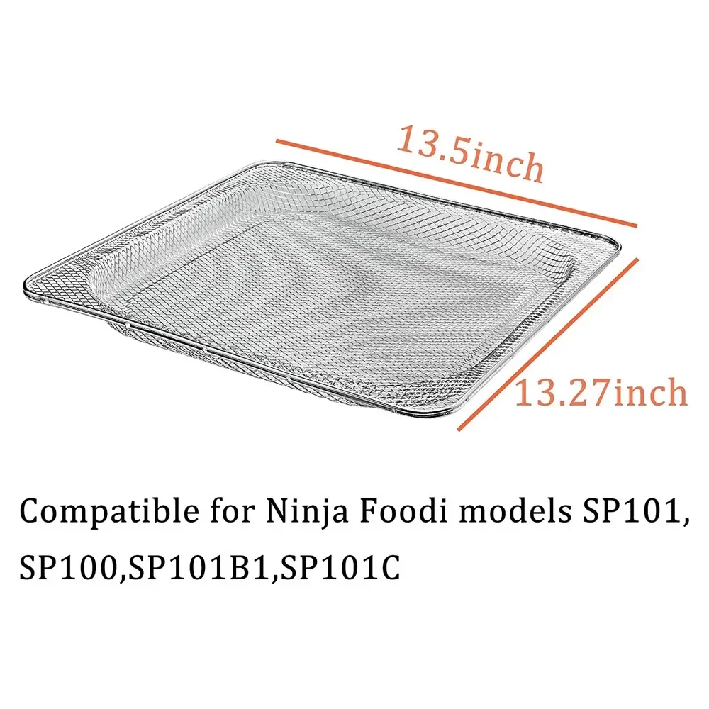 For Ninja Foodi Grilling Grid 304 403 Stainless Steel DT251/DT201 Replacement Accessories Air Fryer Grilling Grid Barbecue Plate