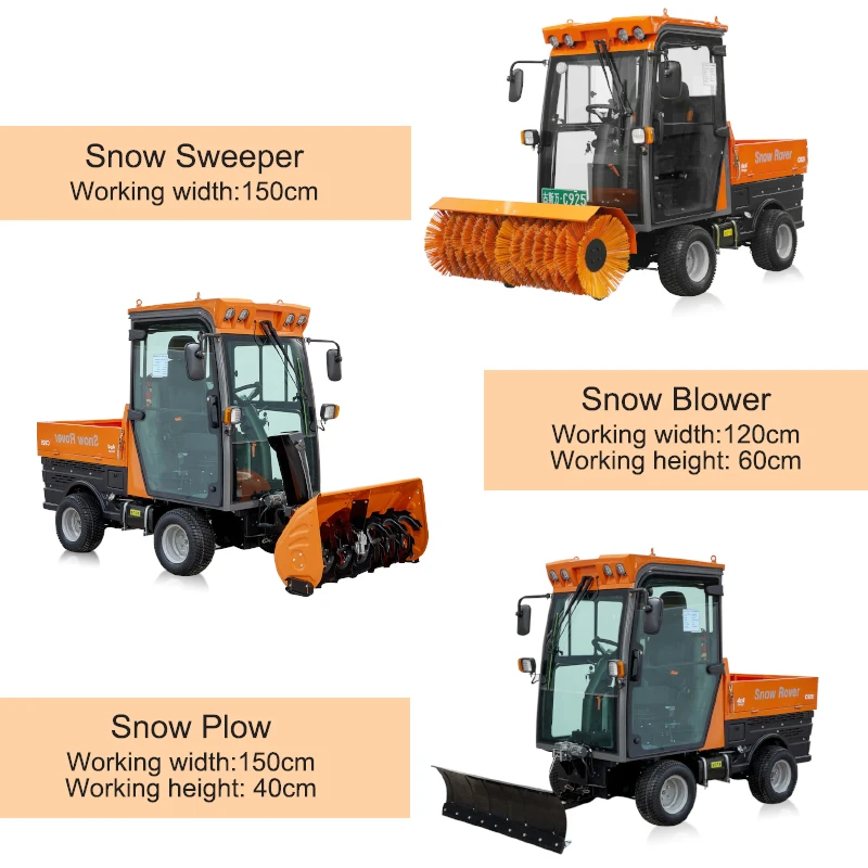 Sweeper Blower Wholesale Driving Removal Blower Snow Cleaning Machine Snow Removal Equipment Sweeper