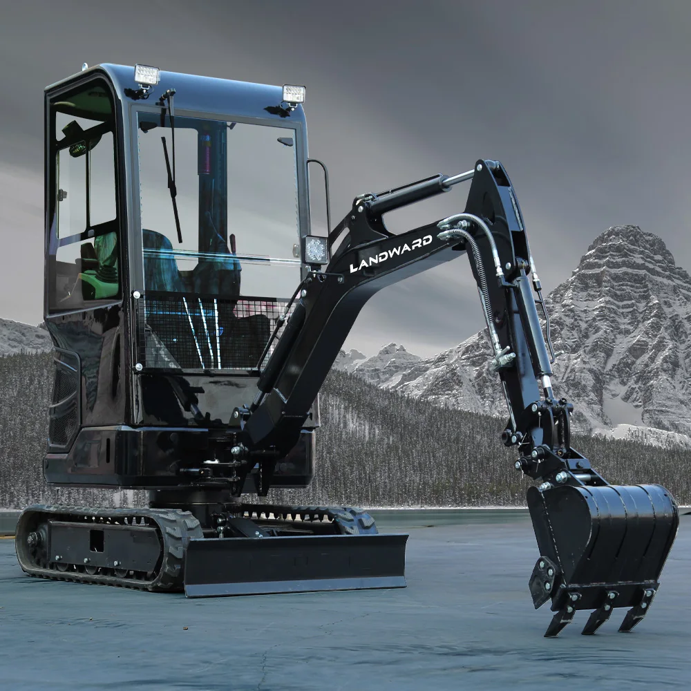 

LANDWARD Factory Deal EPA Euro 5 Engine Farm Bagger Fast Delivery 1.8 Ton Mini Excavator Wholesale Sale Small Digger Customized