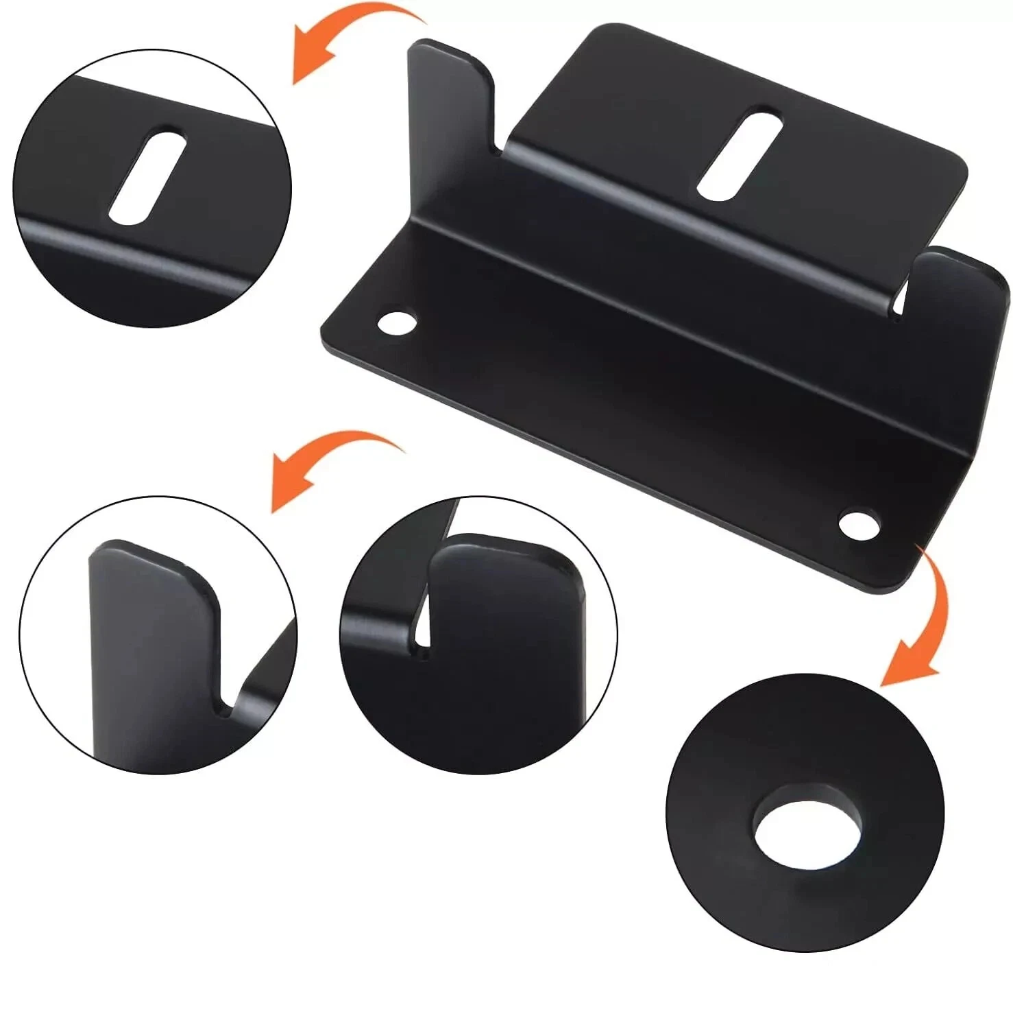 مجموعة لوحة طاقة شمسية Z قوس جبل خفيفة الوزن بأكسيد الألومنيوم تصاعد بين قوسين للمقطورات المنازل المتنقلة سقف الملحقات