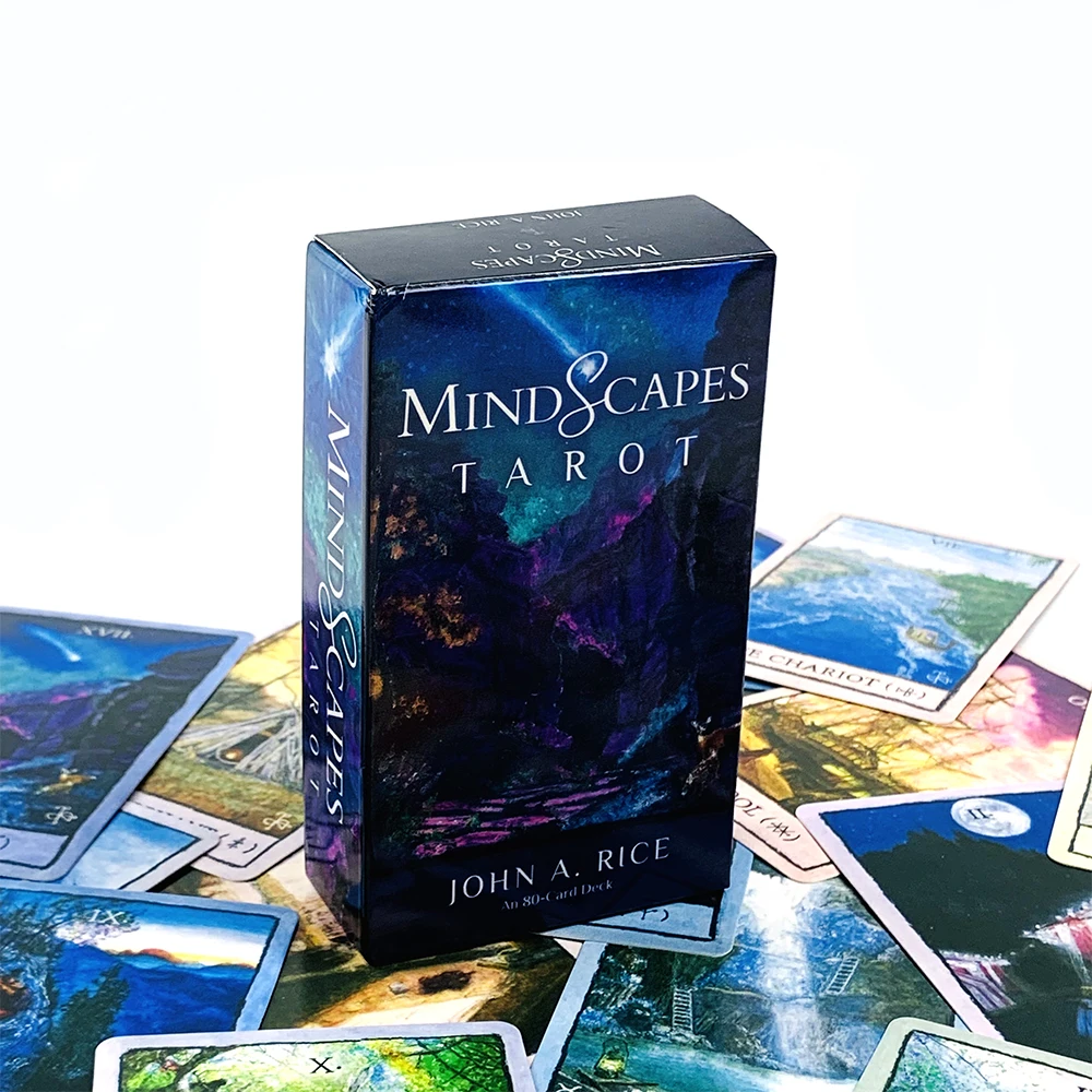 

New Mind Scapes Tarot Cards English Vision Fate Divination Party Playing Deck Board Game Family Game Meditation & Party Games