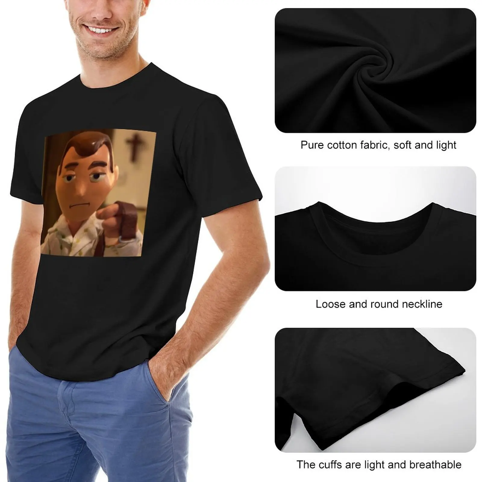 Clay Puppington T-Shirts man custom t shirts design your own sweat shirts heavyweight t shirts for men