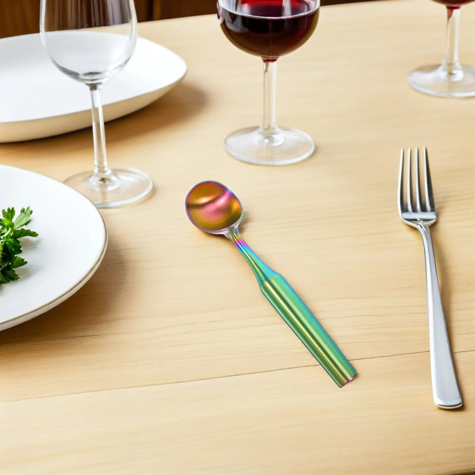 Cuchara para helado de alta resistencia, herramienta de cocina antiadherente de acero inoxidable de 9 pulgadas para masa de galletas, sandía, yogur, postre