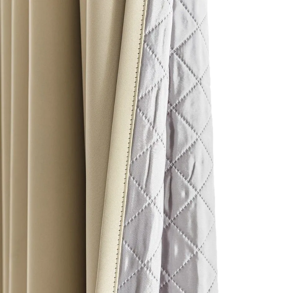 100% Blackout Curtain, Noise Blocking Out, Energy Smart, Full Shade Curtain Panels, Thermal Insulated and Sleep-Helpful