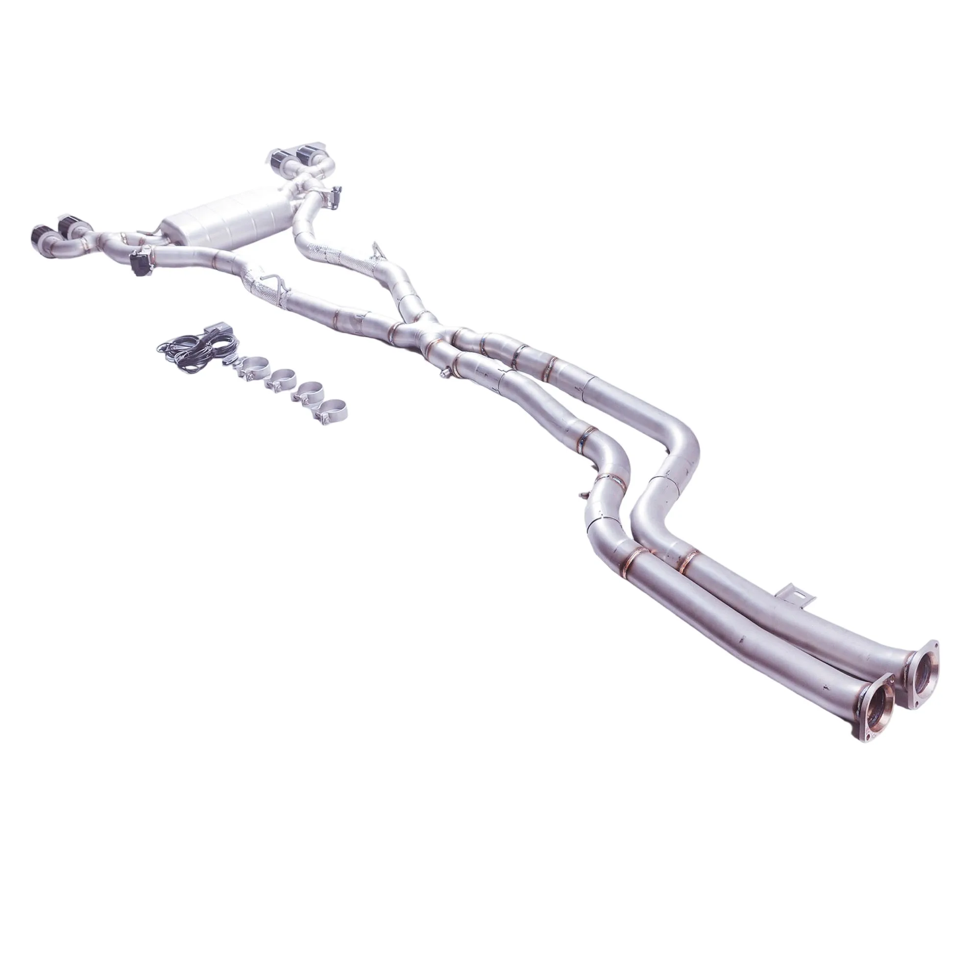 

2020 BMW X4M 3.0T S58 Customized Stainless Steel Exhaust System with Valve Control Muffler Replacement for Enhanced Sound Qualit
