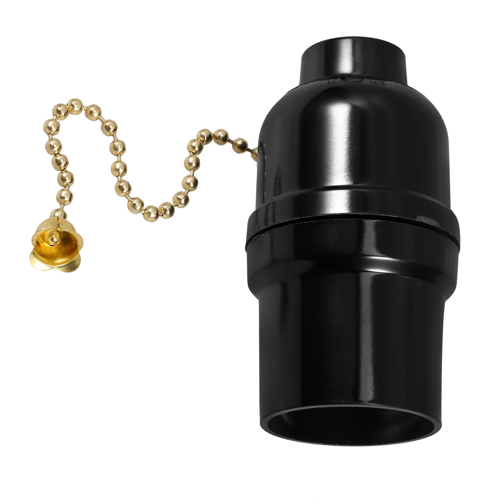 

Pull Chain Lamp Holder E26 Threaded Base Socket Replacement Lampholder Lamp Parts Adapter Heat Dissipation Versatile