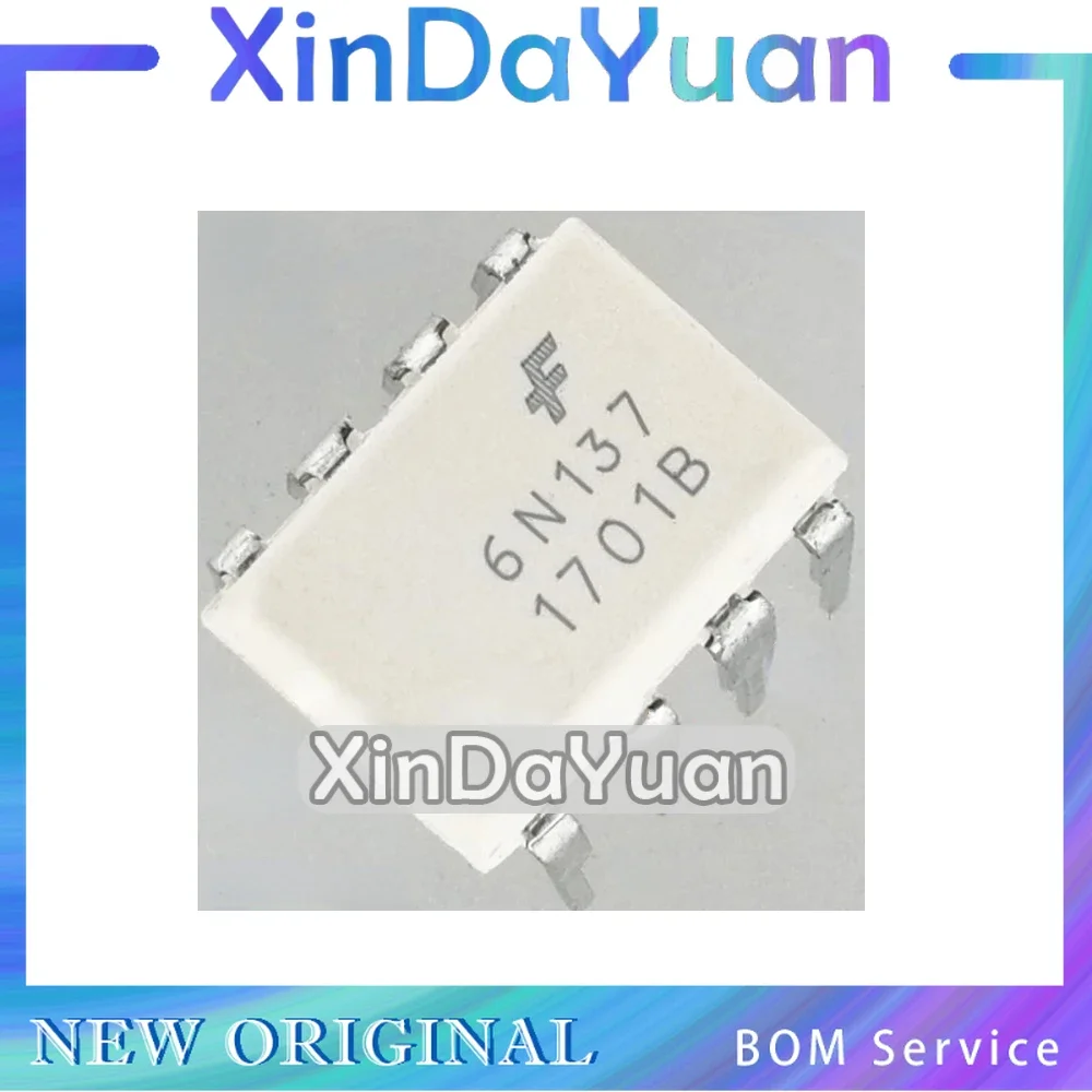 5 قطعة الأبيض 6N137M DIP-8 6N137 6N137M 6n137 عرض خاص