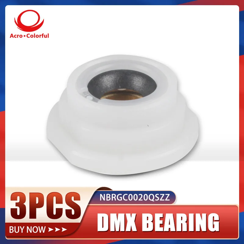 3pcs NBRGC0020QSZZ Compatible Developer Bushing For Sharp ARM161 ARM162 ARM165 ARM206 ARM207 AR160 AR200 AR5220