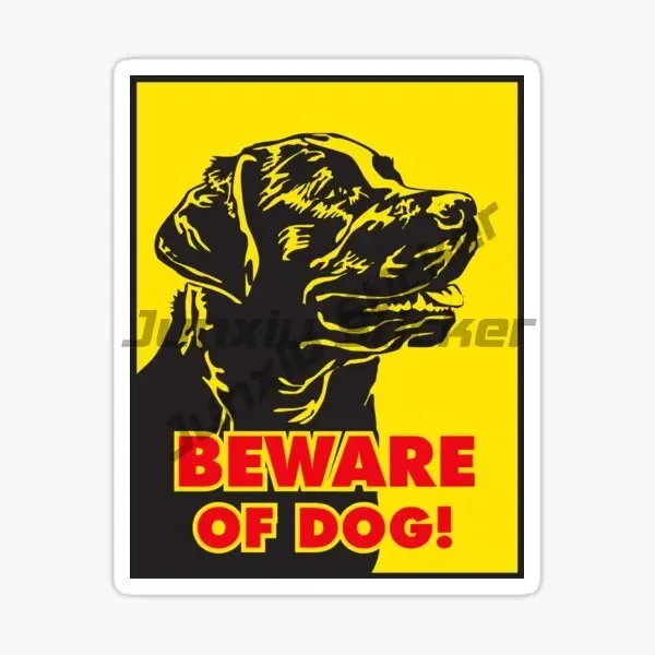 

WARNING Beware of Dog Security Sign Attack Animal Pet Fence Yard Decal