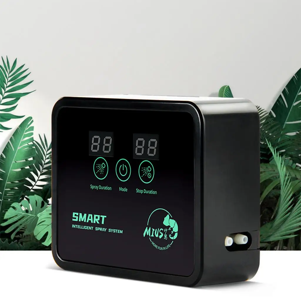 Spray Humidifier Automatic Misting Plant Watering System Touch Screen for Patio Spray Irrigation