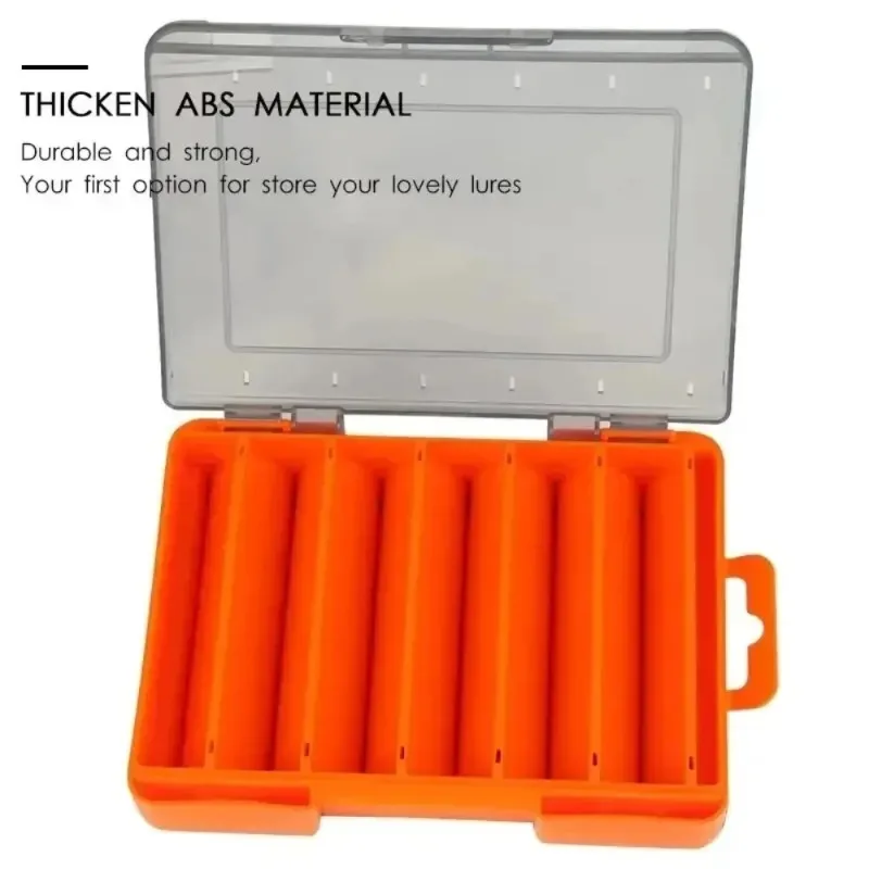 Portable 12 Grid Double Sided Fishing Tackle Outdoor Lure Bait Storage Case Multi-Functional High-Grade Fishing Tool Organizer