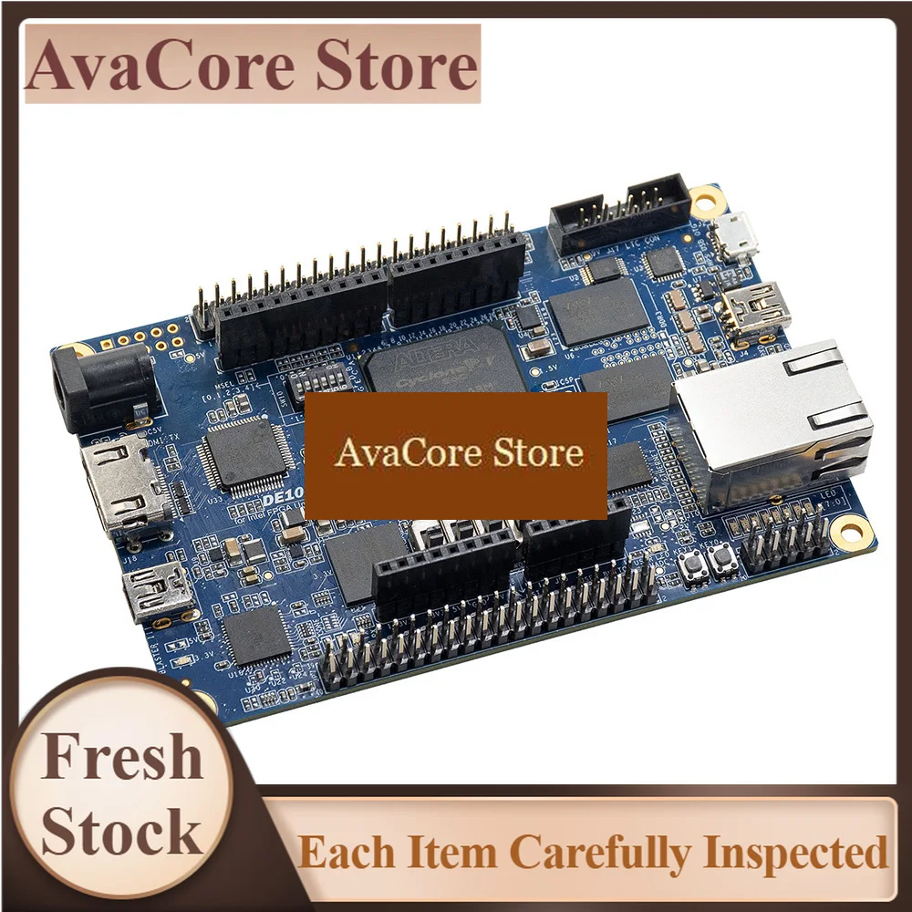 AvaCoreElectronic Learning Kit 1GB DDR3 Ethernet HDMI-Compatible USB Programmer Board for Retro Game Project for Student Maker P