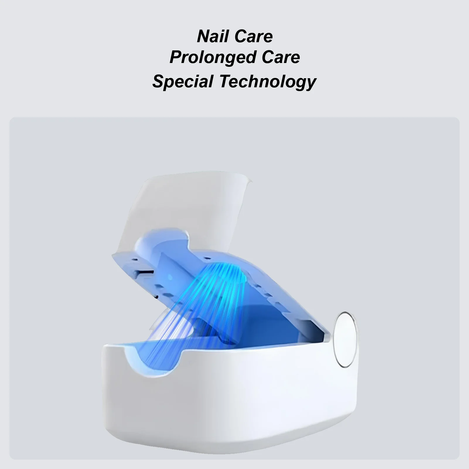 

Nail Repair Cleaning Device Portable Restoration Machine for Women Salon Travel Outdoor Post-Manicure Home Daily Maintenance