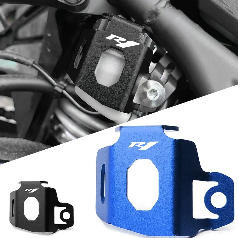 

Motorcycle Accessories CNC Rear Fluid Reservoir Guard Cover Protector For Yamaha YZF R125 R7 R6 R1 R3 YZF-R125 YZF-R7 YZF-R3 yzf