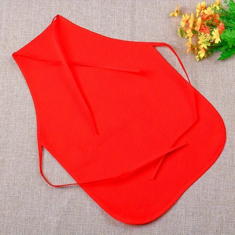 30pcs Kids Non-woven Fabric Apron Class Craft Art Painting Children Apron Disposable Safety Cleaning Apron Student Drawing Bib - view 3