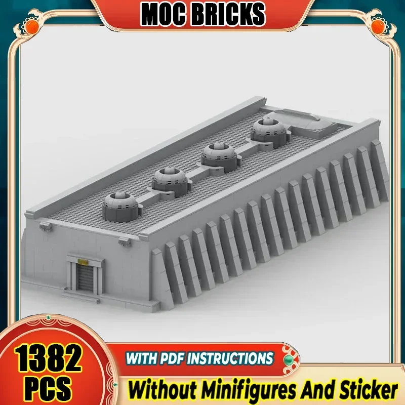 Star Movie Moc Building Bricks Empire Base - Wepow Deposit Model Blocks Toys