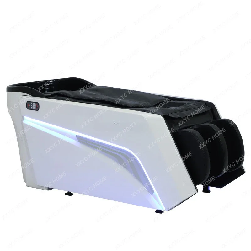 

Leather Chair Hair Salon Massage Shampoo Backwash Units Washing Comfortable Luxury Stretcher Spa Washbasin Recliner Wash Stylist