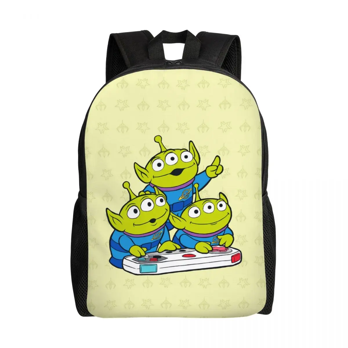 

Custom Cartoon Toy Story Aliens Travel Backpack Men Women School Computer Bookbag College Student Daypack Bags